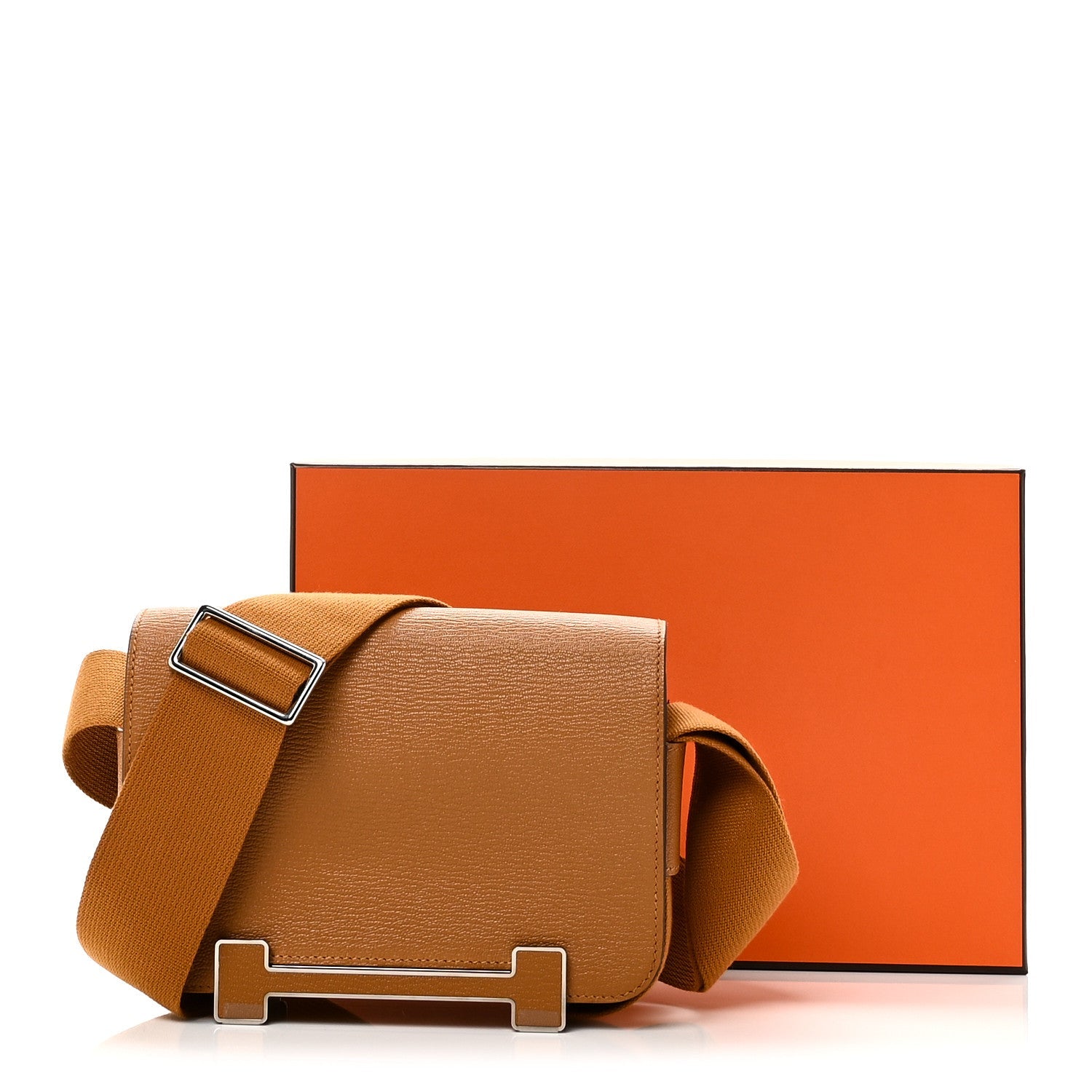 エルメス ゲタ Caramel シェーブルミゾール シルバー金具 HERMES GETA CARAMEL CHEVRE MYSORE SILVER HARDWARE