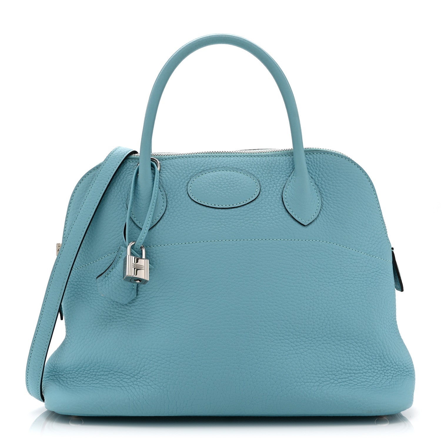 エルメス ボリード 31 Bleu Atoll トリヨンクレマンス シルバー金具 HERMES BOLIDE 31 BLEU ATOLL TAURILLON CLEMENCE SILVER HARDWARE