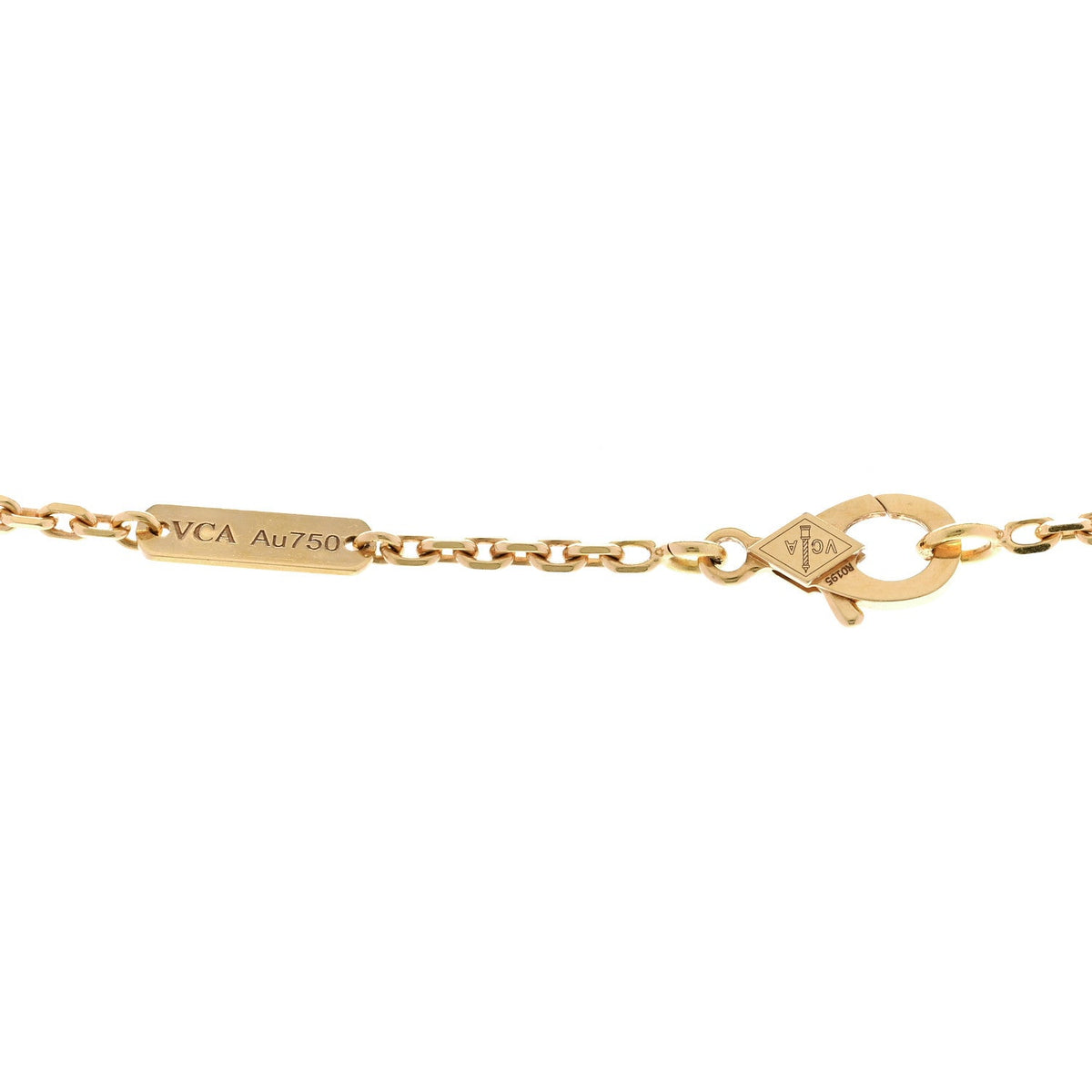 ヴァンクリーフ＆アーペル マジックアルハンブラ ロングネックレス マザーオブパール 18K イエローゴールド VAN CLEEF & ARPELS MAGIC ALHAMBRA LONG NECKLACE MOTHER OF PEARL 18K YELLOW GOLD