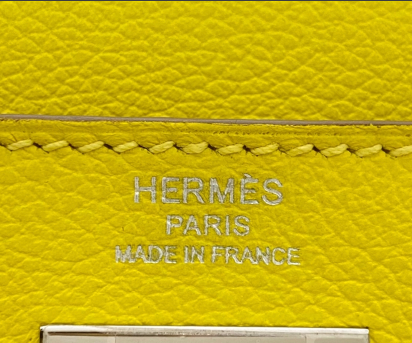 【未使用・新古品】2019年製 エルメス ケリー２８  ライム  シルバー金具 HERMES KELLY 28 LIME EVERCOLOR SILVER HARDWARE