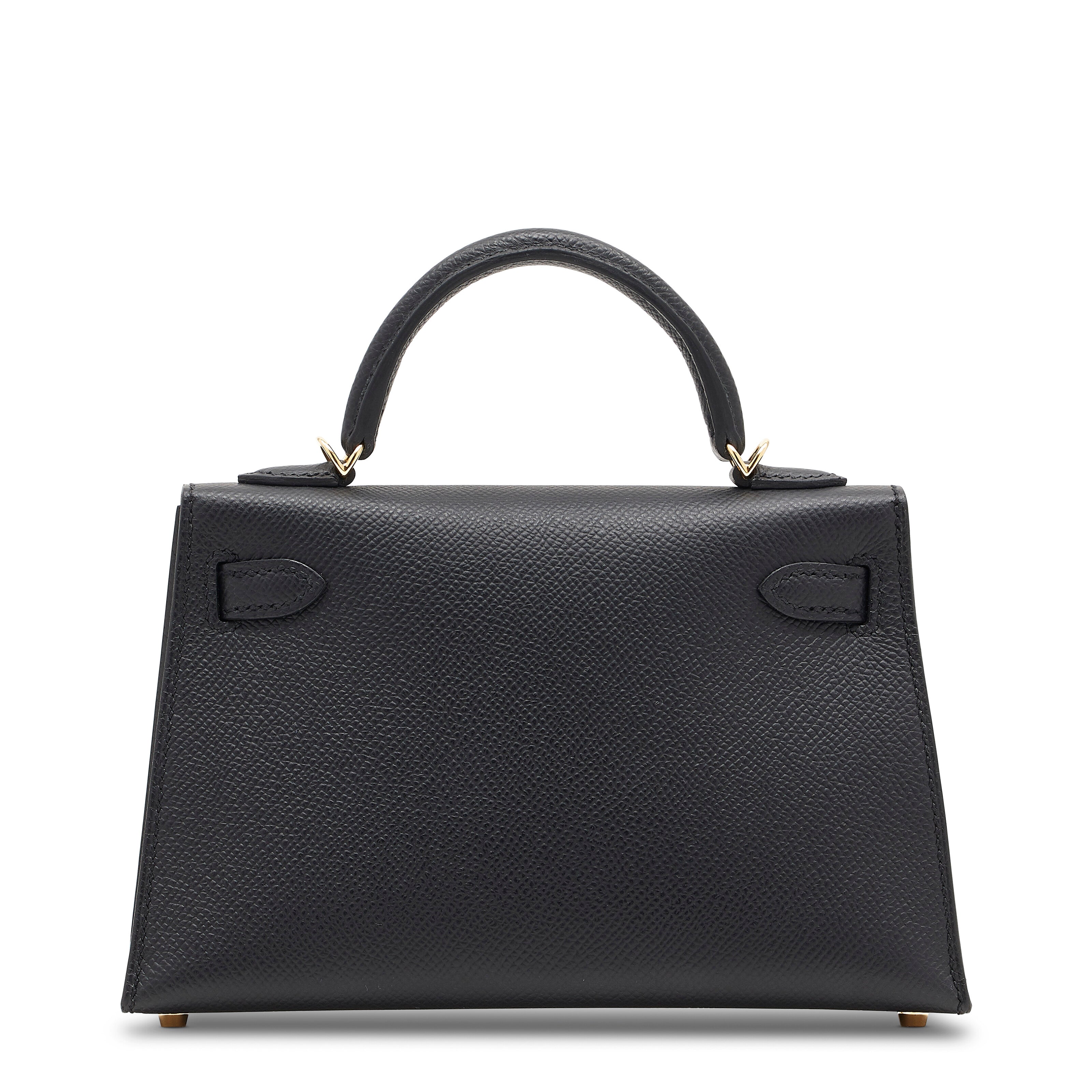 エルメス ミニケリー 20 外縫い Black エプソン ゴールド金具 HERMES MINI KELLY 20 SELLIER BLACK EPSOM GOLD HARDWARE