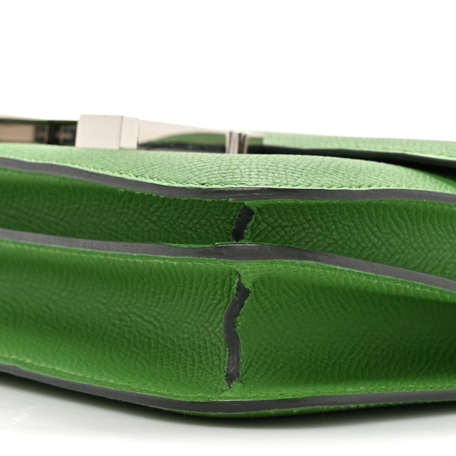 エルメス ミニコンスタンス 18 Vert Yucca エプソン シルバー金具 HERMES MINI CONSTANCE 18 VERT YUCCA EPSOM SILVER HARDWARE