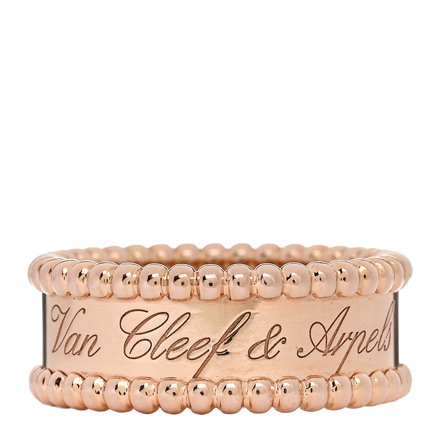 ヴァンクリーフ＆アーペル ペルレ リング 18K ローズゴールド VAN CLEEF & ARPELS PERLÉE RING 18K ROSE GOLD