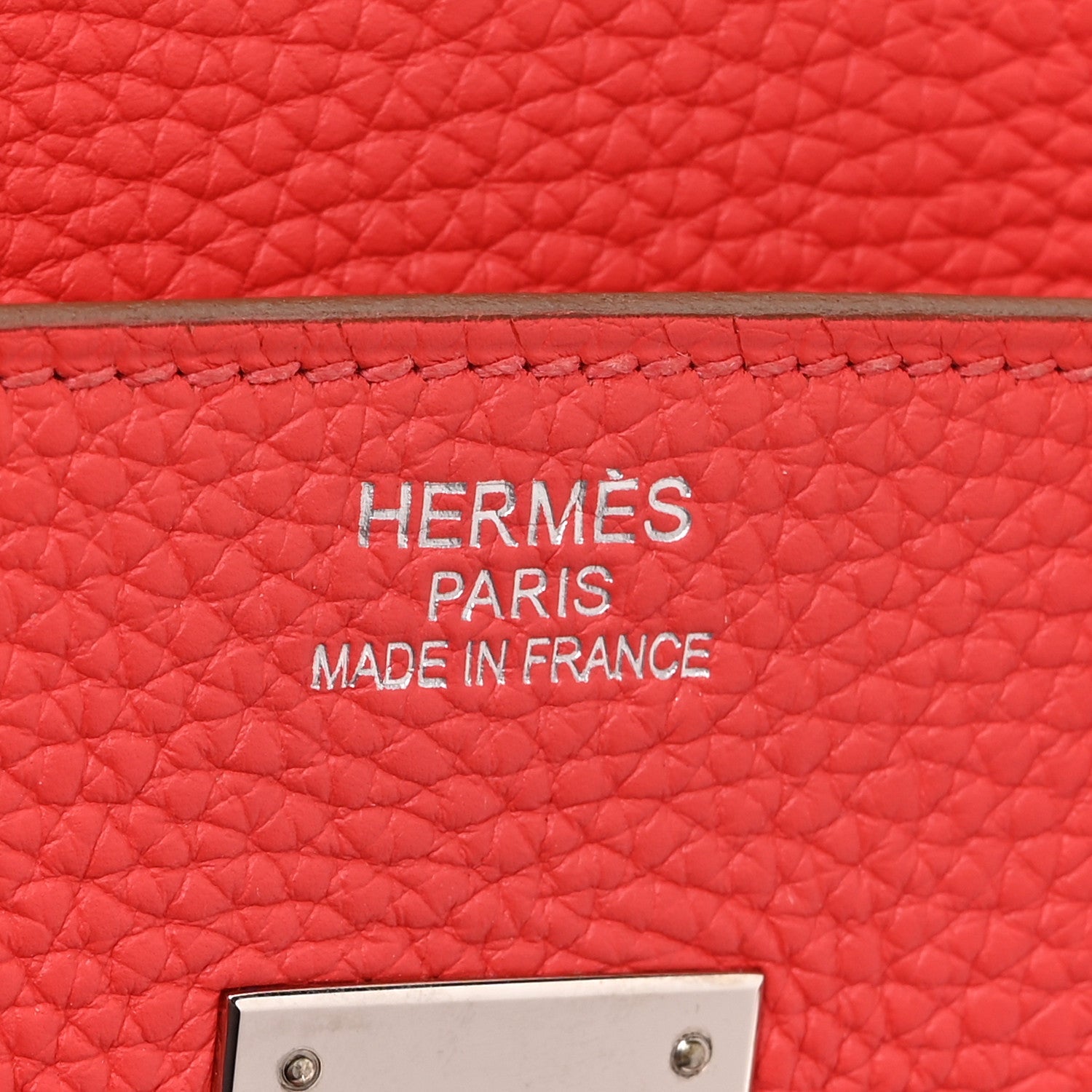 エルメス バーキン 35 Rouge Pivoine トゴ シルバー金具 HERMES BIRKIN 35 ROUGE PIVOINE TOGO SILVER HARDWARE