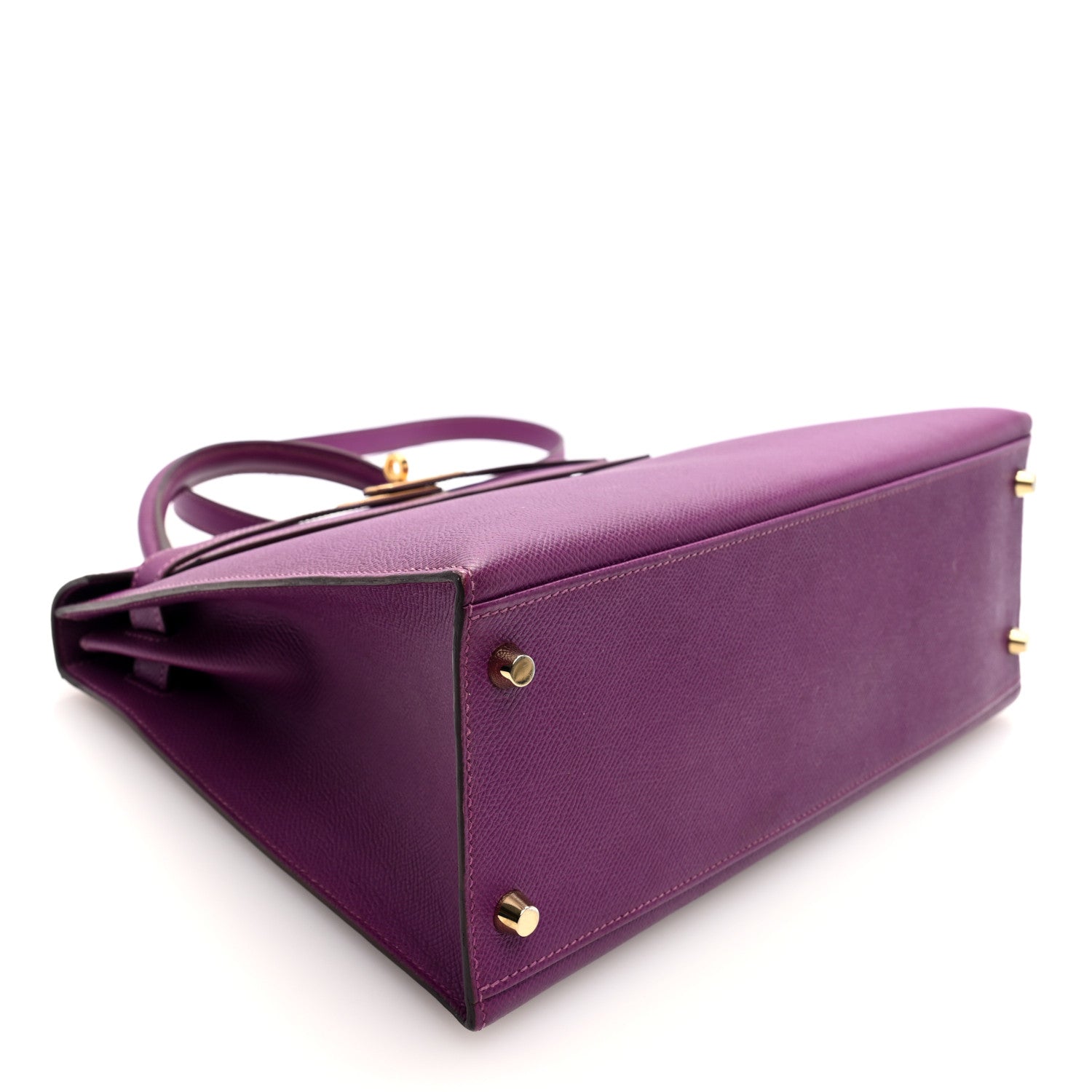 エルメス ケリー32 外縫い Anemone エプソン ゴールド金具 HERMES KELLY32 SELLIER ANEMONE EPSOM GOLD HARDWARE