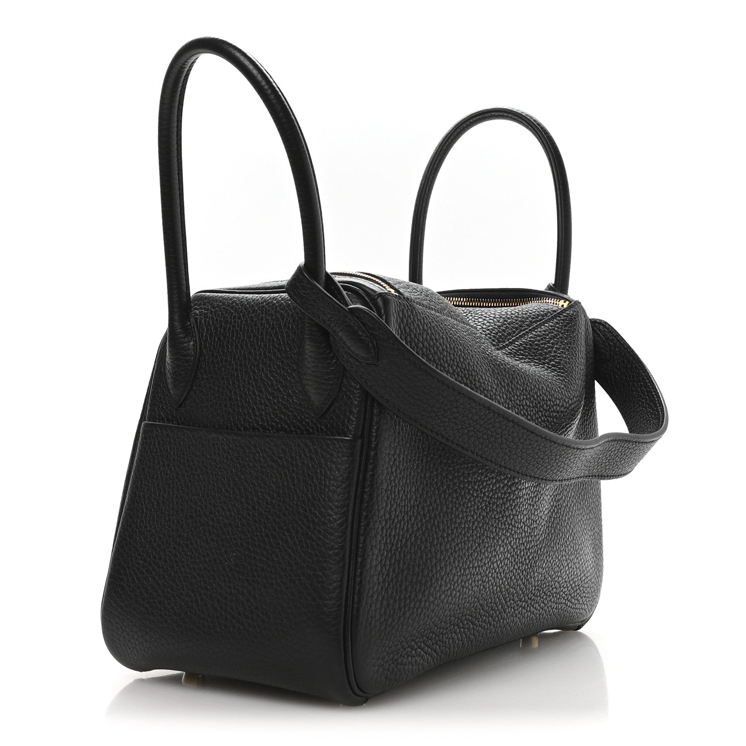 エルメス リンディ 26 Black トリヨンクレマンス ゴールド金具 HERMES LINDY 26 BLACK TAURILLON CLEMENCE GOLD HARDWARE