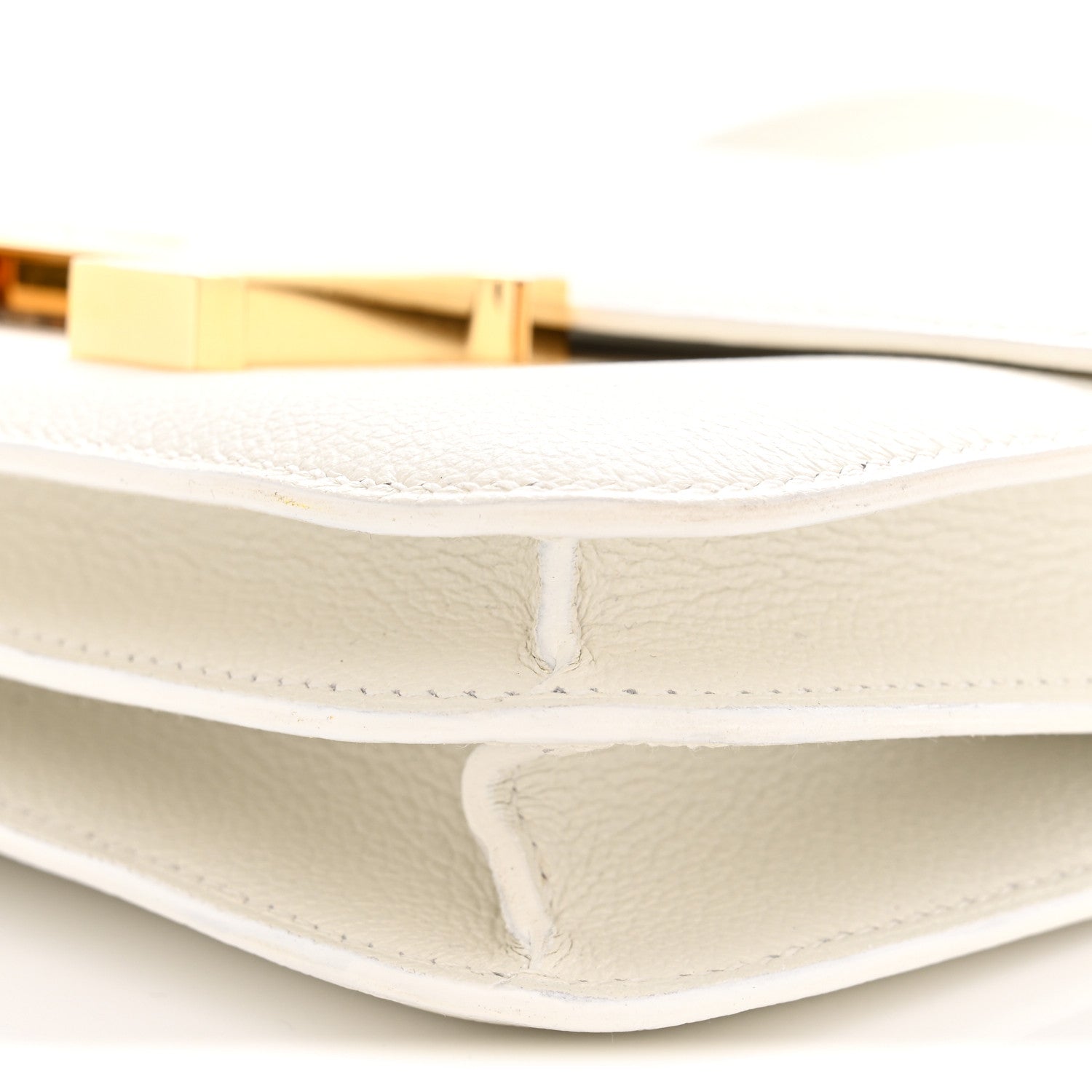 エルメス  ミニコンスタンス 18 White エバーカラー ゴールド金具 HERMES MINI CONSTANCE 18 WHITE EVERCOLOR GOLD HARDWARE