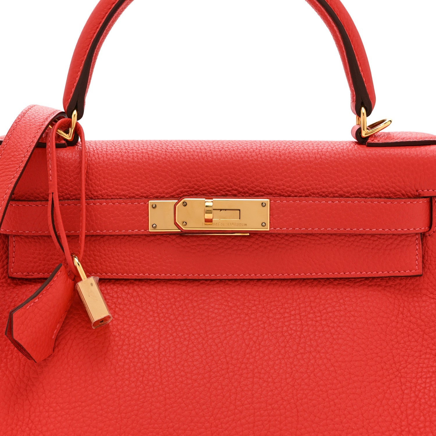 エルメス ケリー 28 内縫い Rouge Pivoine トゴ シルバー金具 HERMES KELLY 28 RETOURNE ROUGE PIVOINE TOGO SILVER HARDWARE