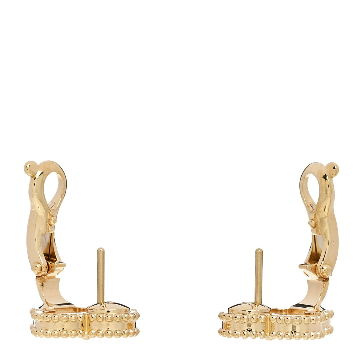 ヴァンクリーフ＆アーペル ヴィンテージアルハンブラ ピアス マザーオブパール 18K イエローゴールド VAN CLEEF & ARPELS VINTAGE ALHAMBRA EARRINGS MOTHER OF PEARL 18K YELLOW GOLD