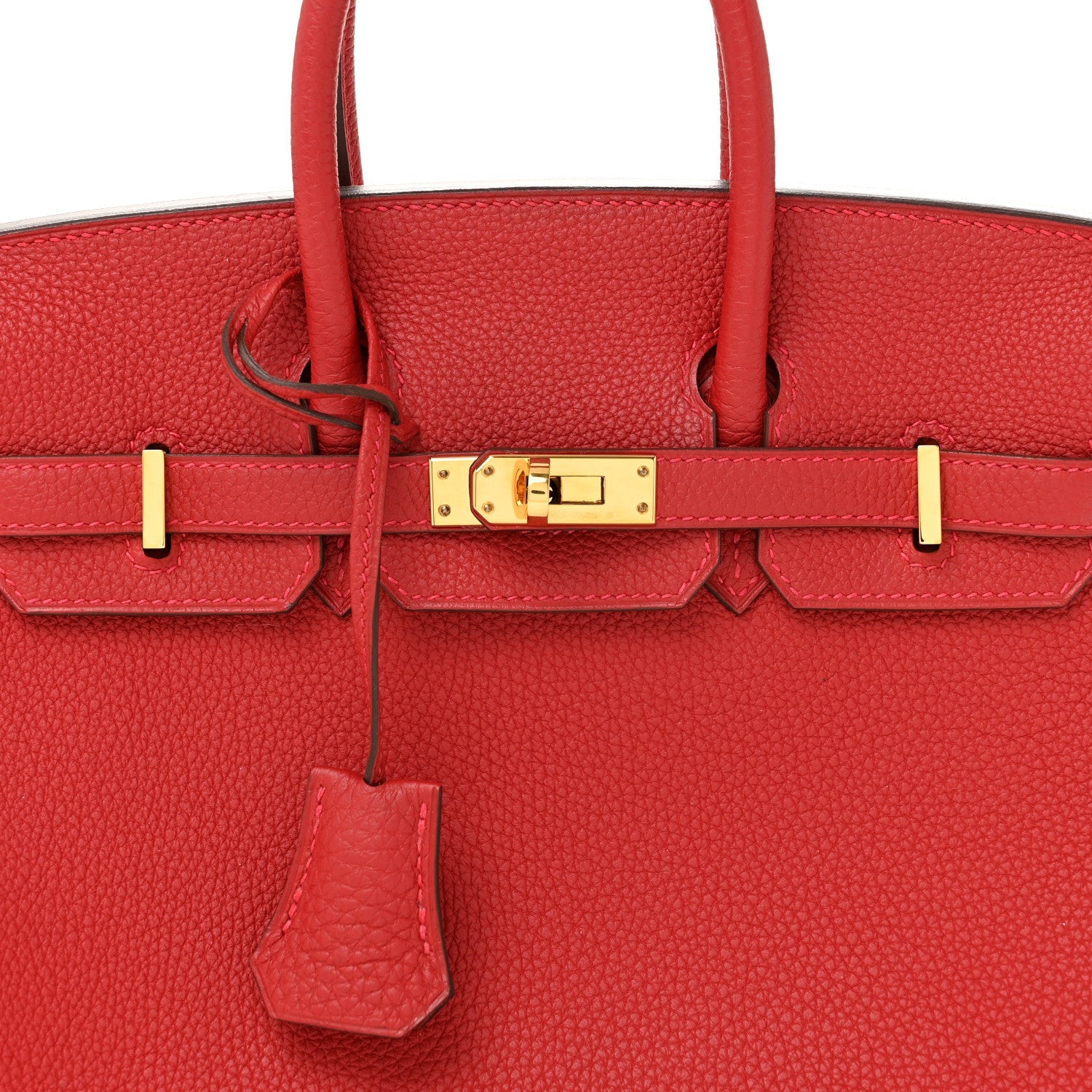 エルメス バーキン 25 Rouge Vif トゴ ゴールド金具 HERMES BIRKIN 25 ROUGE VIF TOGO GOLD HARDWARE