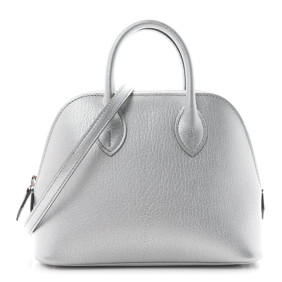 エルメス ミニボリード 1923 Argent シェーブル シルバー金具 HERMES MINI BOLIDE 1923 ARGENT CHEVRE SILVER HARDWARE
