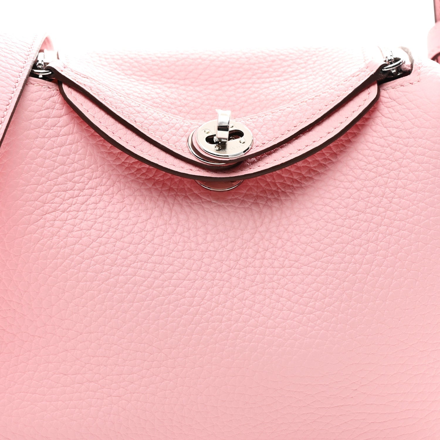 エルメス リンディ 20 ヴェルソ Rose Sakura Gris Perle Rose Sakura Gris Perle トリヨンクレマンス シルバー金具 HERMES LINDY 20 VERSO ROSE SAKURA GRIS PERLE ROSE SAKURA GRIS PERLE TAURILLON CLEMENCE SILVER HARDWARE