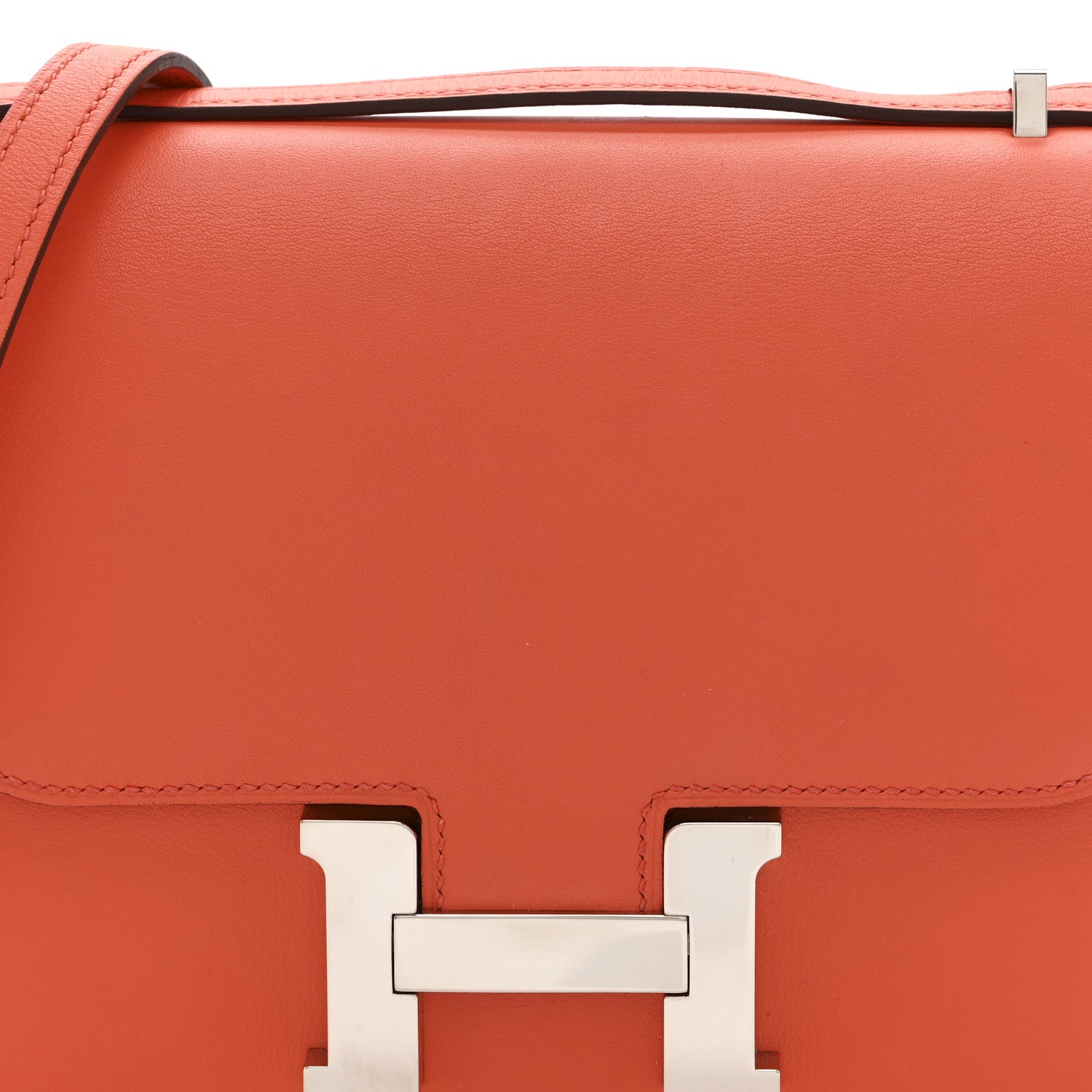 エルメス ミニコンスタンス 18 Capucine スイフト シルバー金具 HERMES MINI CONSTANCE 18 CAPUCINE SWIFT SILVER HARDWARE
