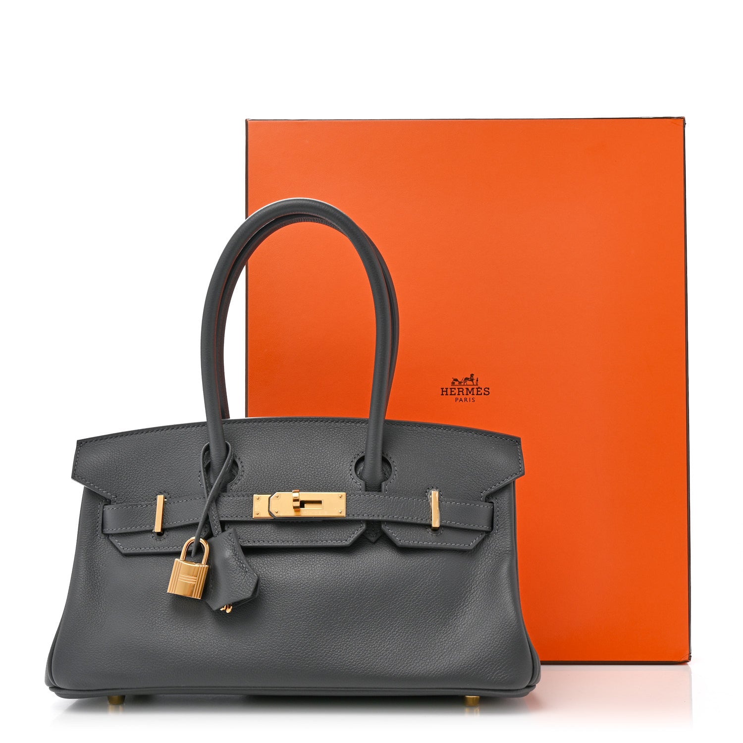 エルメス バーキン 29 Ardoise エバーカラー ゴールド金具 HERMES BIRKIN 29 ARDOISE EVERCOLOR GOLD HARDWARE