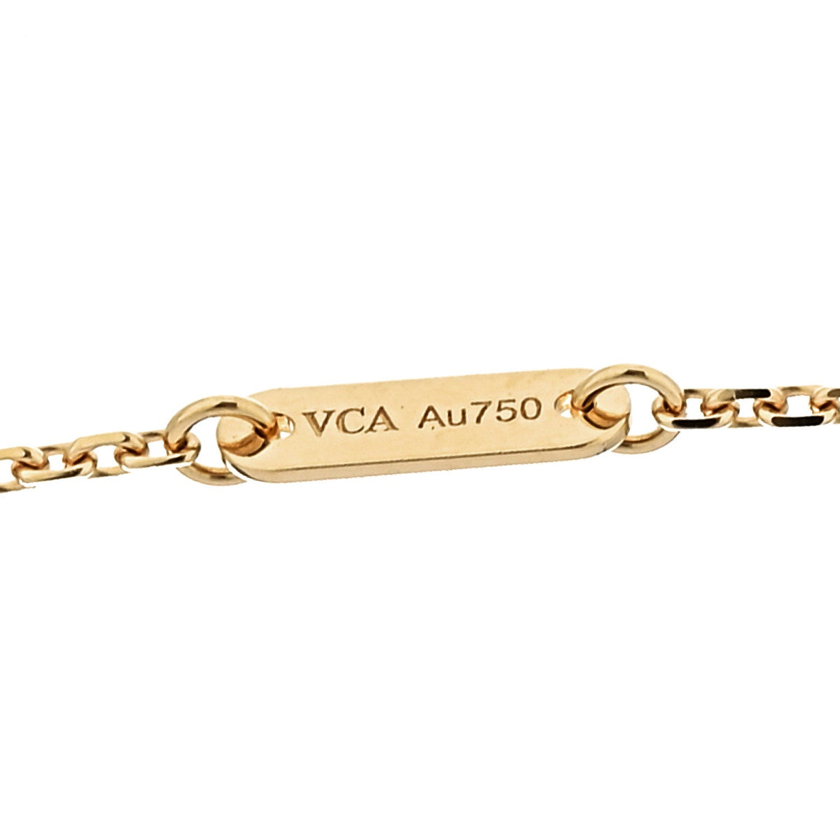 Van Cleef & Arpels Mini Frivole Pendant Necklace Diamond 18K Yellow Gold