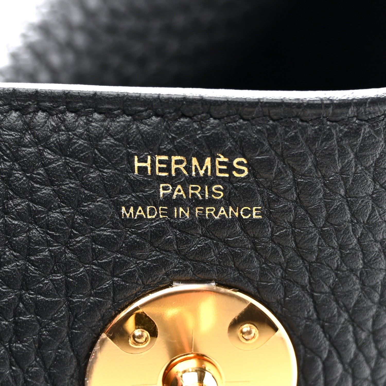 エルメス リンディ 26 Black トリヨンクレマンス ゴールド金具 HERMES LINDY 26 BLACK TAURILLON CLEMENCE GOLD HARDWARE