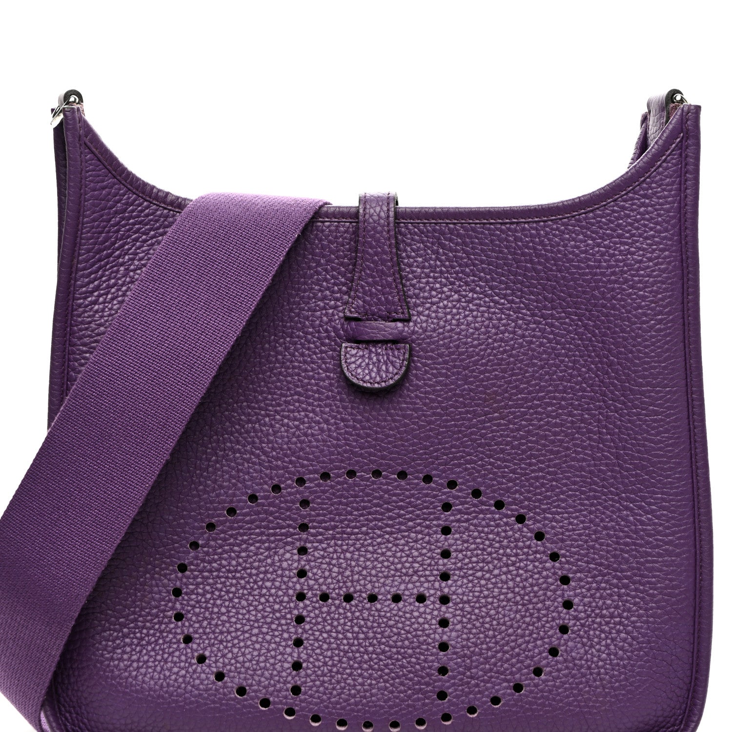エルメス エヴリン PM Ultraviolet トリヨンクレマンス シルバー金具 HERMES EVELYNE PM ULTRAVIOLET TAURILLON CLEMENCE SILVER HARDWARE