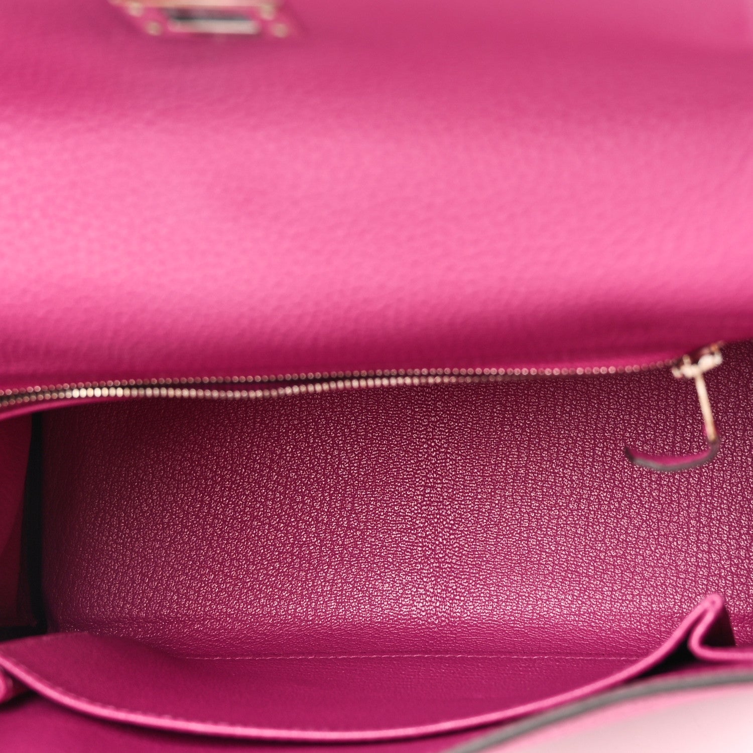 エルメス ケリー 25 内縫い Rose Pourpre トゴ シルバー金具 HERMES KELLY 25 RETOURNE ROSE POURPRE TOGO SILVER HARDWARE