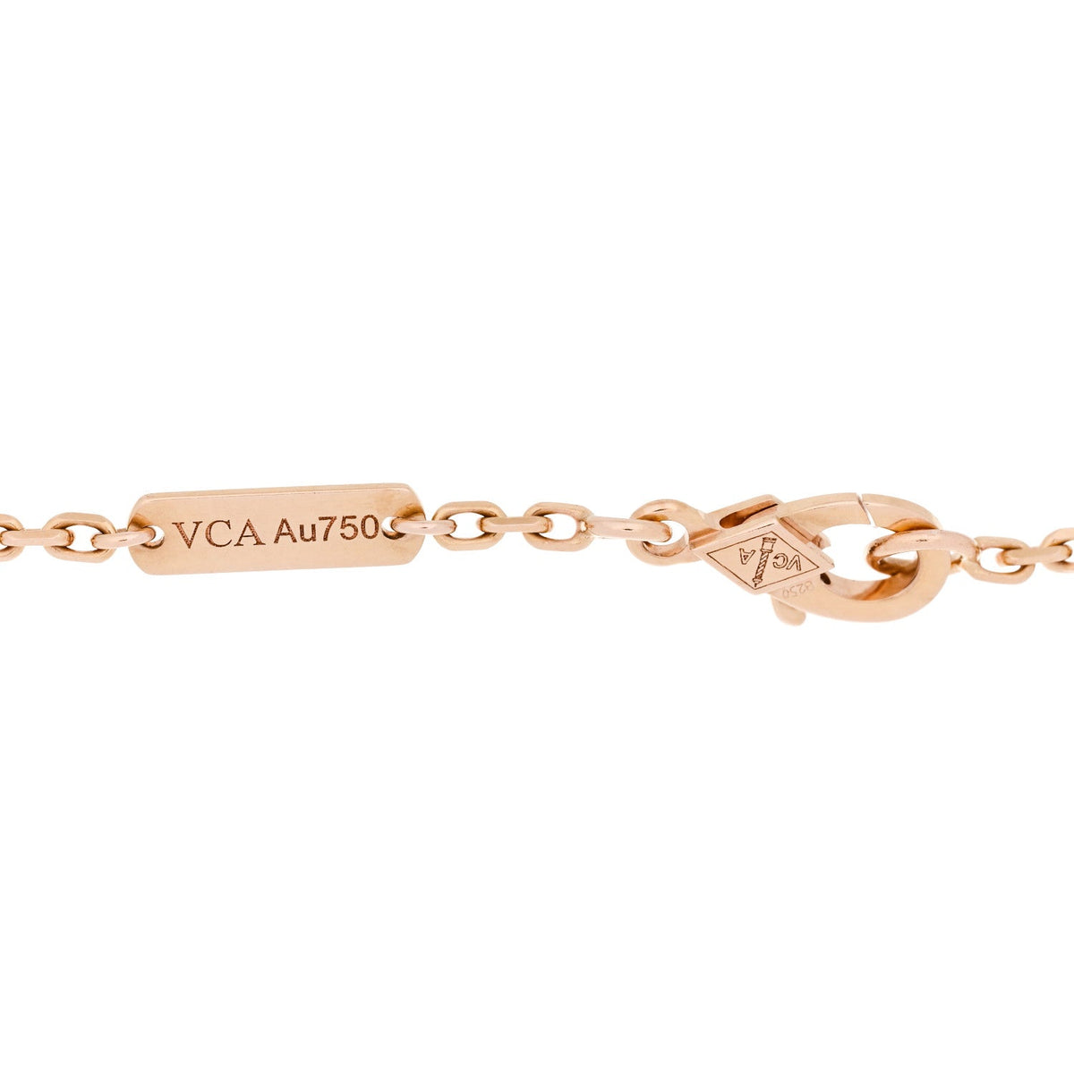 Van Cleef & Arpels Lucky Spring Bracelet, Multicolor, 18K Rose Gold