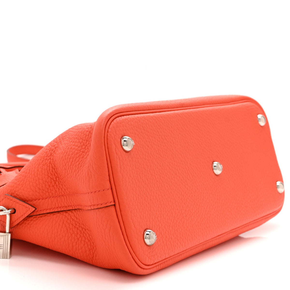 エルメス ボリード 31 Orange Poppy トリヨンクレマンス シルバー金具 HERMES BOLIDE 31 ORANGE POPPY TAURILLON CLEMENCE SILVER HARDWARE