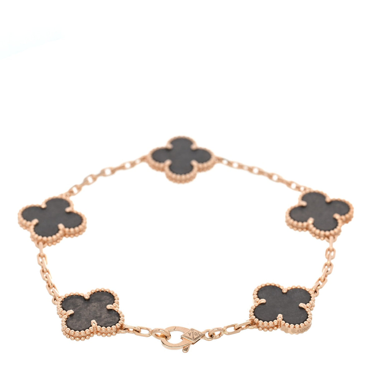 ヴァンクリーフ＆アーペル ヴィンテージアルハンブラ 5モチーフ ブレスレット 18K ローズゴールド VAN CLEEF & ARPELS VINTAGE ALHAMBRA 5 MOTIFS BRACELET 18K ROSE GOLD