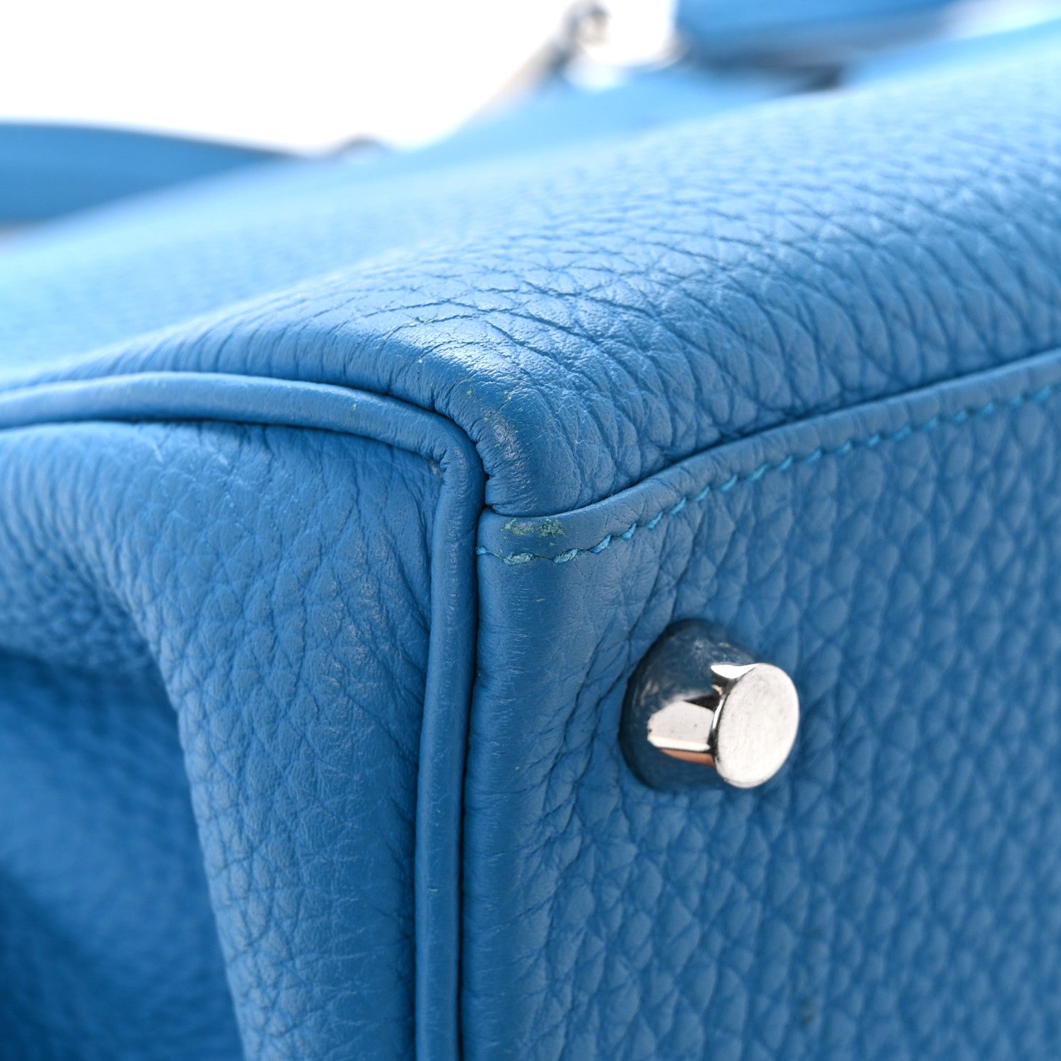 エルメス ケリー 25 内縫い Bleu Frida トゴ シルバー金具 HERMES KELLY 25 RETOURNE BLEU FRIDA TOGO SILVER HARDWARE