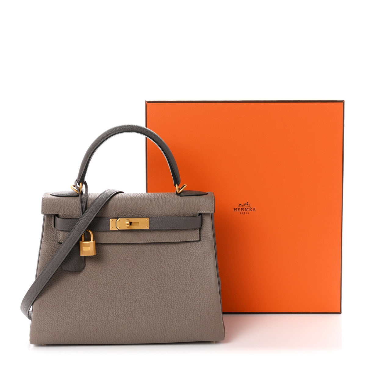 エルメス ケリー 28 HSS パーソナルオーダー 内縫い Gris Asphalt Etain トゴ マットゴールド金具 HERMES KELLY 28 HSS PERSONAL ORDER RETOURNE GRIS ASPHALT ETAIN TOGO MATTE GOLD HARDWARE