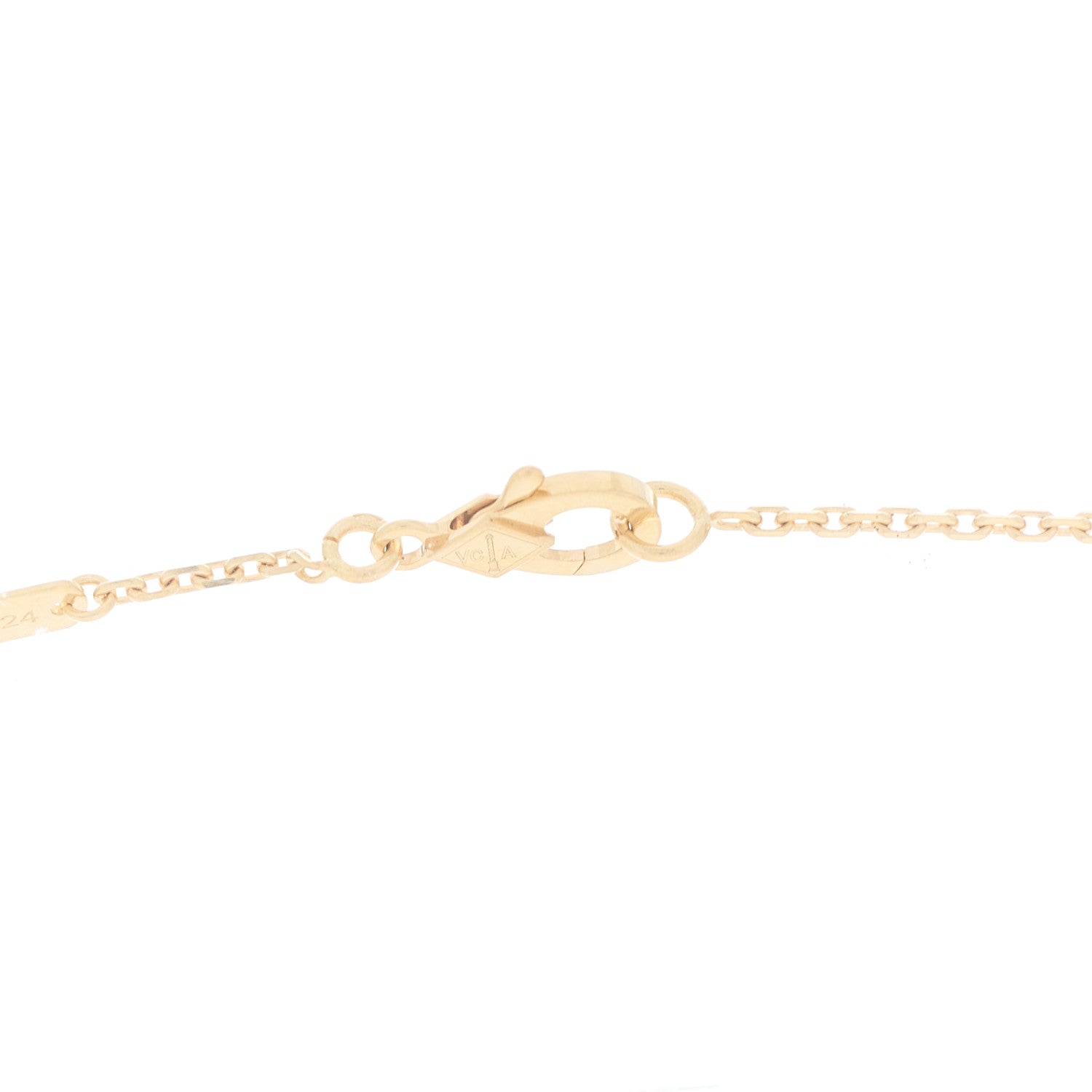 ヴァンクリーフ＆アーペル ヴィンテージアルハンブラ ペンダントネックレス マザーオブパール 18K イエローゴールド VAN CLEEF & ARPELS VINTAGE ALHAMBRA PENDANT NECKLACE MOTHER OF PEARL 18K YELLOW GOLD