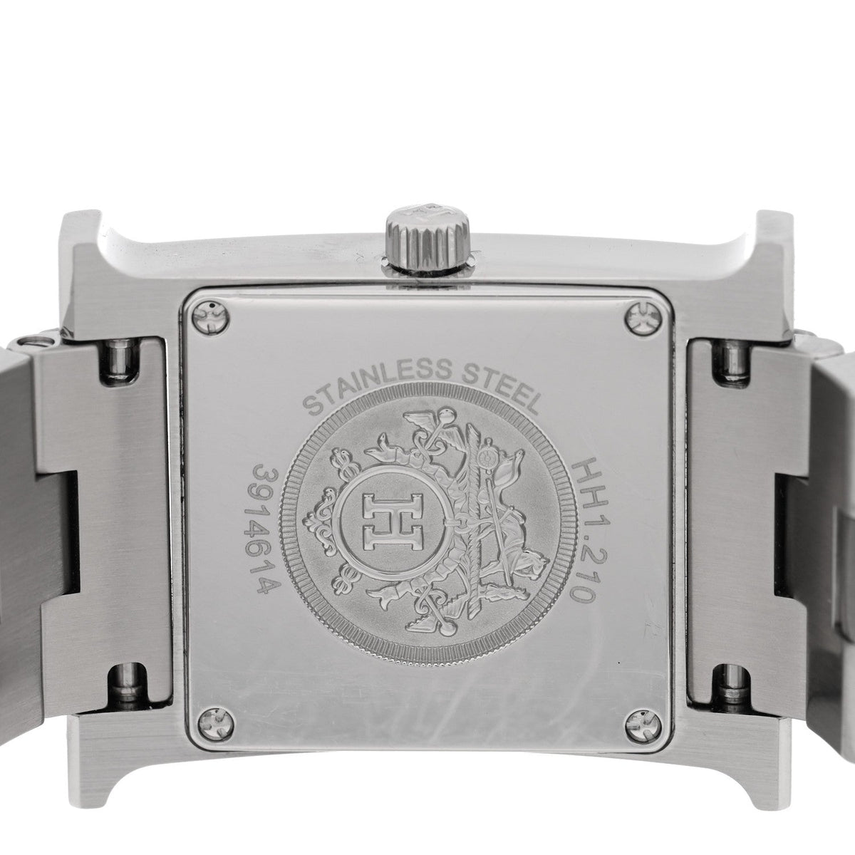 エルメス Hウォッチ クォーツ 21mm ステンレス HERMES HEURE H QUARTZ WATCH 21MM STAINLESS STEEL
