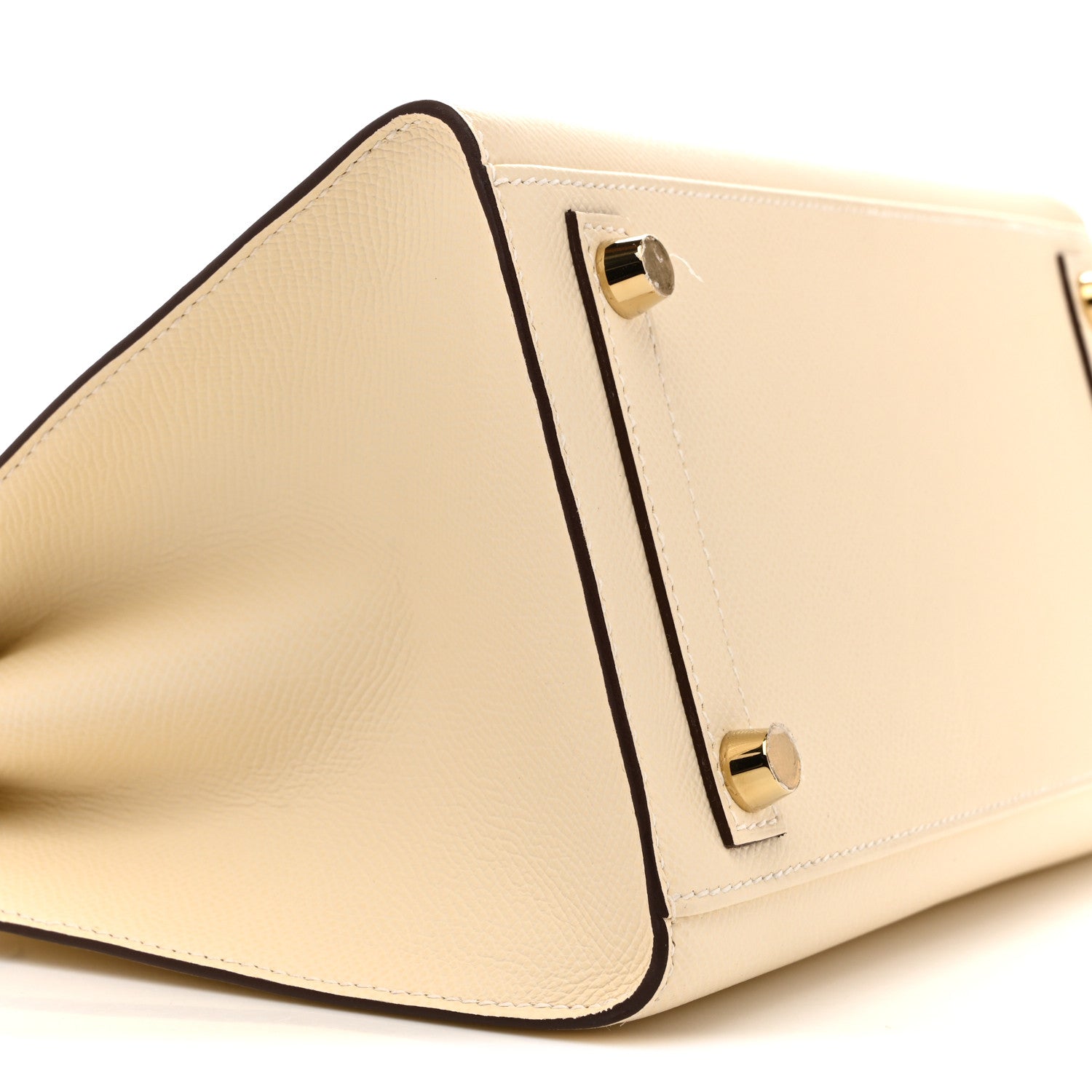 エルメス バーキン 25 外縫い Nata エプソン ゴールド金具 HERMES BIRKIN 25 SELLIER NATA EPSOM GOLD HARDWARE