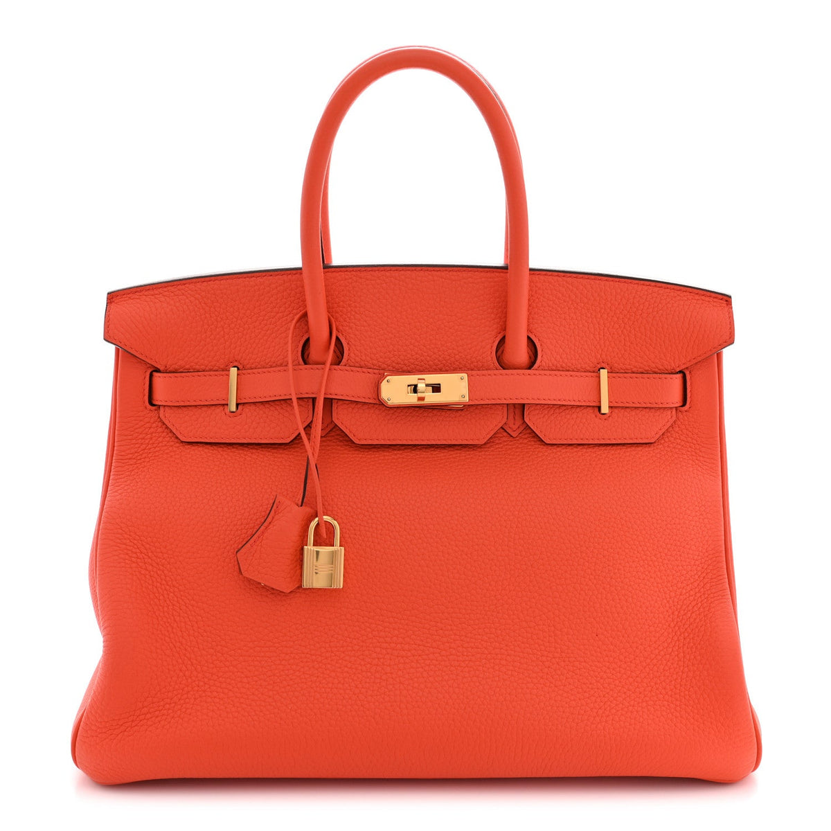 エルメス バーキン 35 Feu トゴ ゴールド金具 HERMES BIRKIN 35 FEU TOGO GOLD HARDWARE