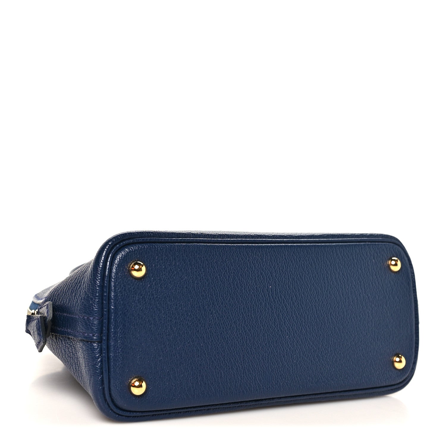 エルメス ミニボリード 1923 Deep Bleu シェーブルミゾール ゴールド金具 HERMES MINI BOLIDE 1923 DEEP BLEU CHEVRE MYSORE GOLD HARDWARE