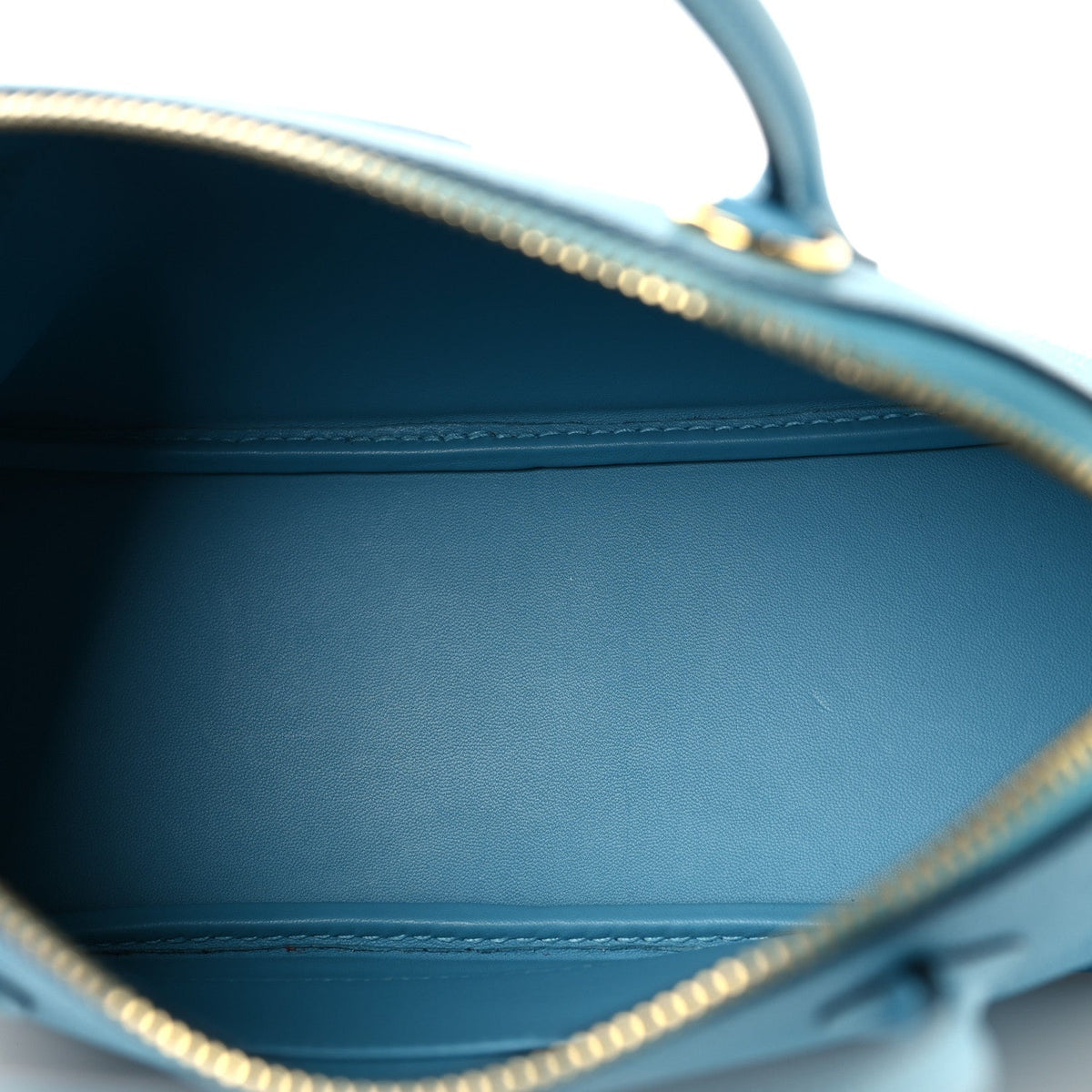 Hermès Bolide 27 Bleu Du Nord Epsom Gold Hardware