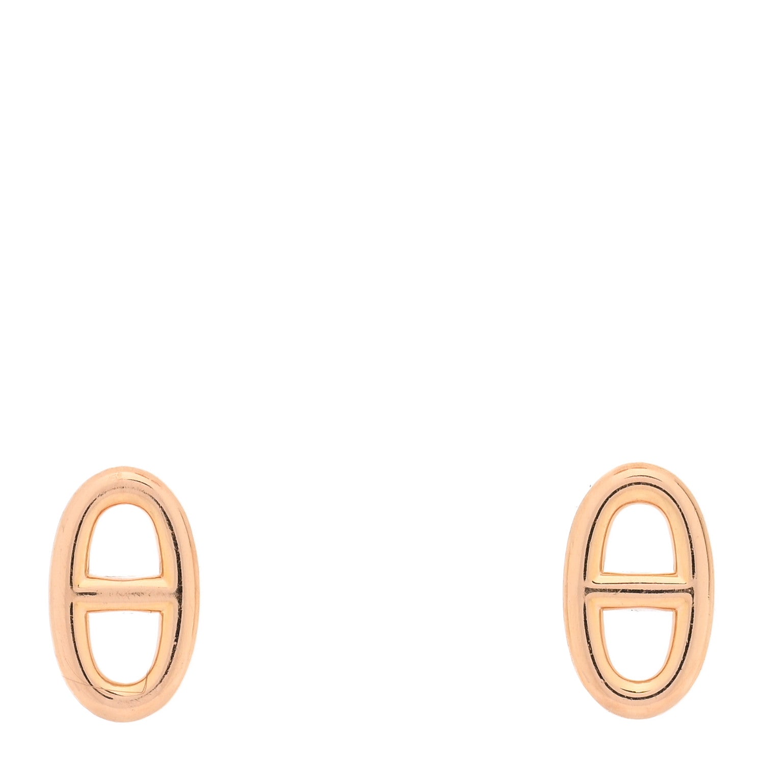 エルメス ファランドール ピアス 18K ローズゴールド HERMES FARANDOLE