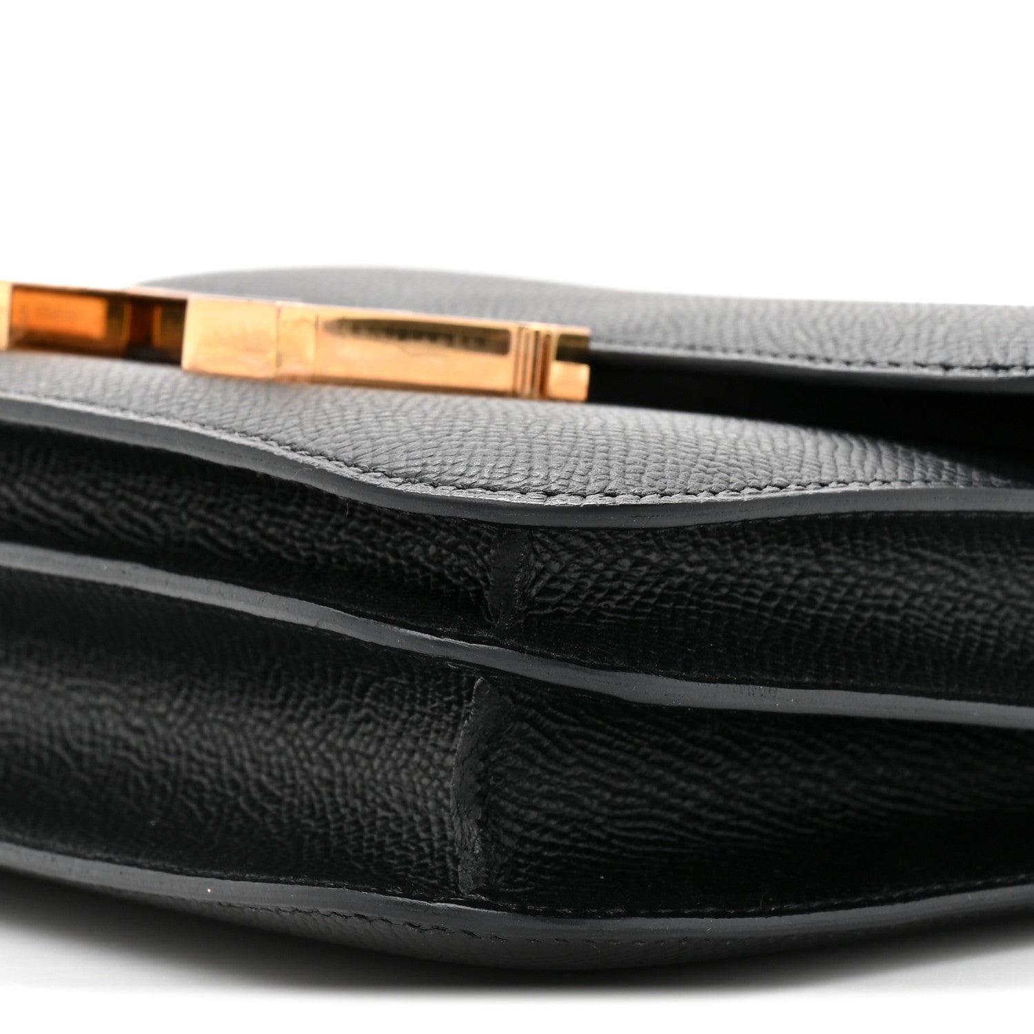 エルメス  ミニコンスタンス 18 Black エプソン ローズゴールド金具 HERMES MINI CONSTANCE 18 BLACK EPSOM ROSE GOLD HARDWARE