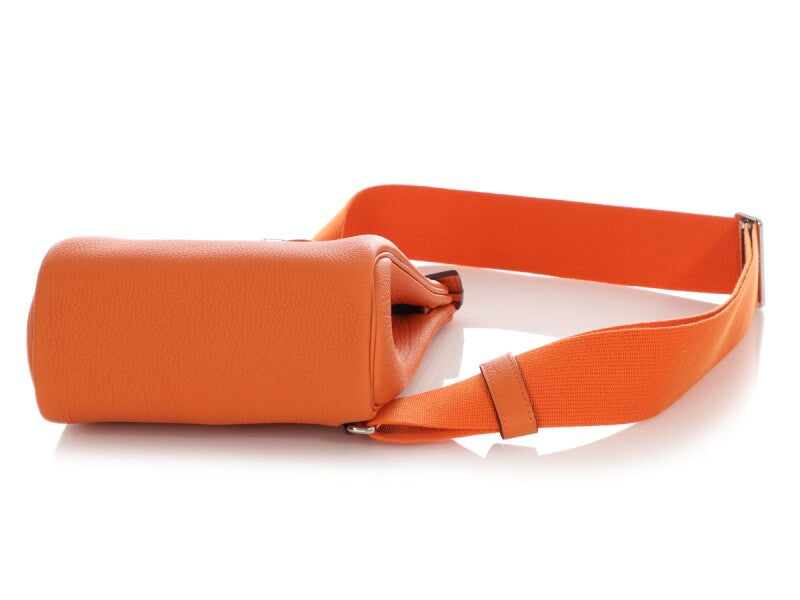 【新品未使用】エルメス ケリー アッカド PM オレンジ トゴ シルバー金具 ボディバッグ クロスボディ ショルダーバッグ HERMES KELLY HAC A DOS PM BACKPACK ORANGE TOGO SILVER HARDWARE