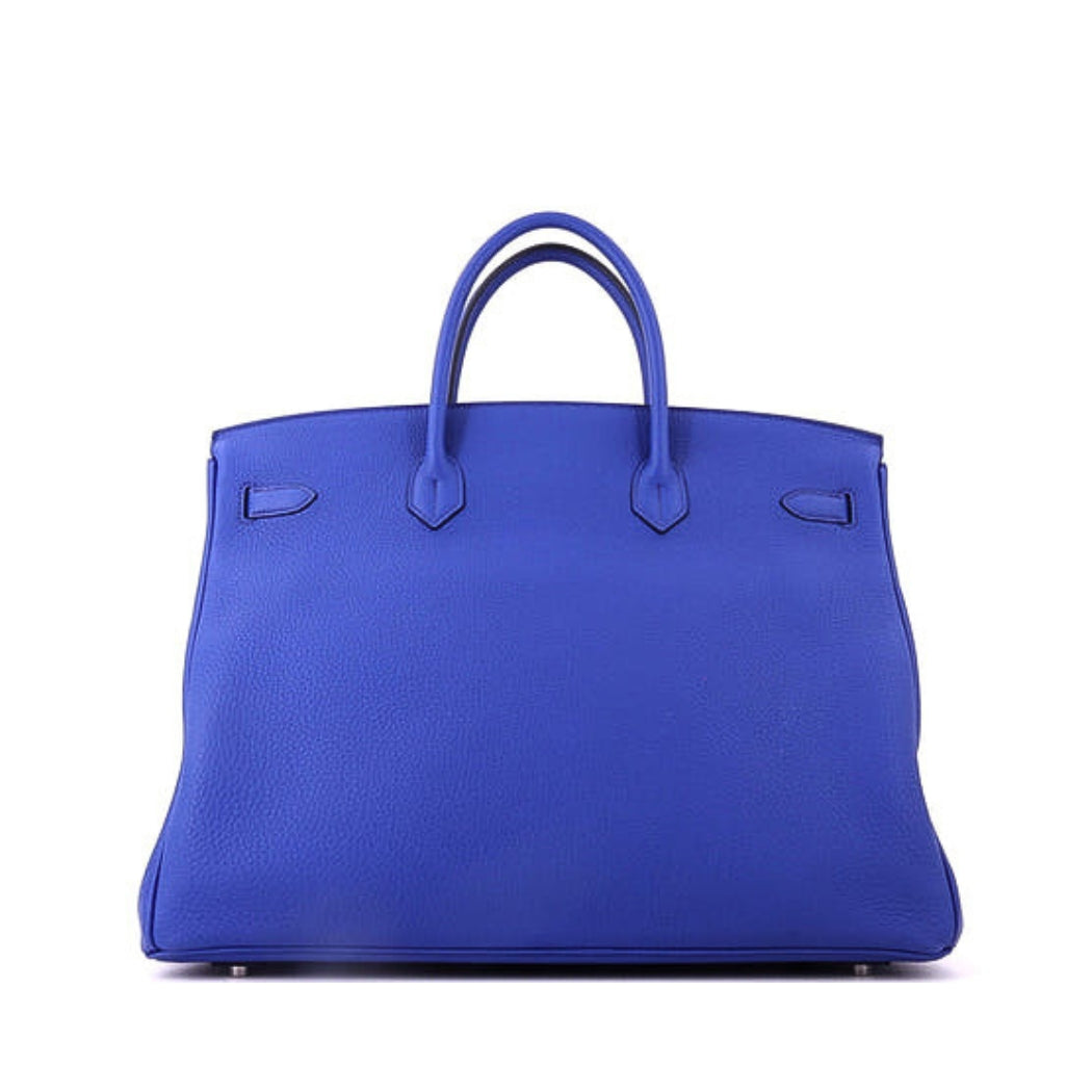 エルメス バーキン 40 ブルーロワイヤル トゴ シルバー金具 HERMES BIRKIN 40 BLEU ROYAL TOGO SILVER HARDWARE