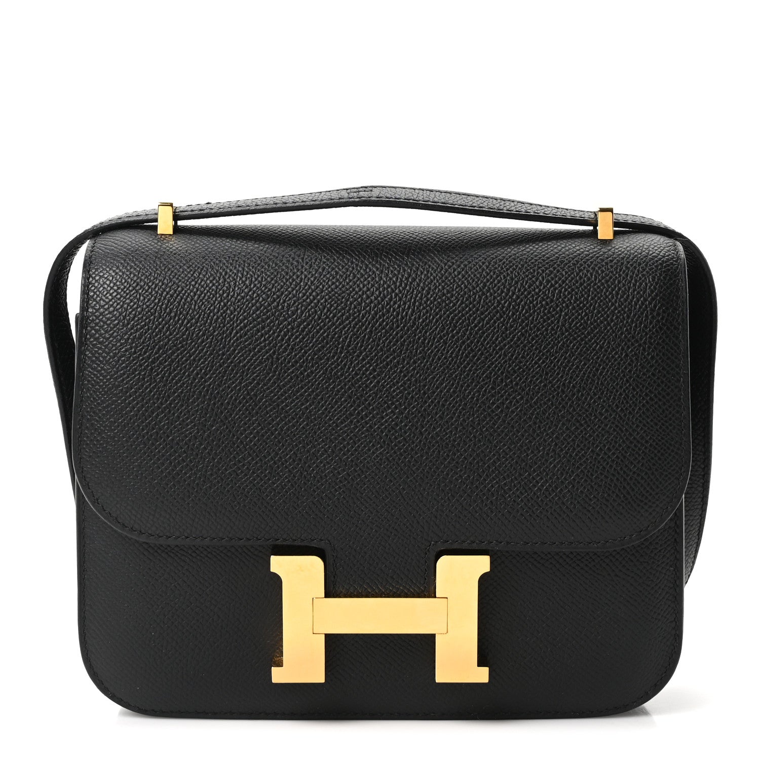 エルメス  ミニコンスタンス 18 Black エプソン ゴールド金具 HERMES MINI CONSTANCE 18 BLACK EPSOM GOLD HARDWARE