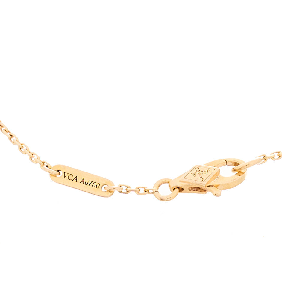 ヴァンクリーフ＆アーペル スウィートアルハンブラ ブレスレット カーネリアン 18K ローズゴールド VAN CLEEF & ARPELS SWEET ALHAMBRA BRACELET CARNELIAN 18K ROSE GOLD
