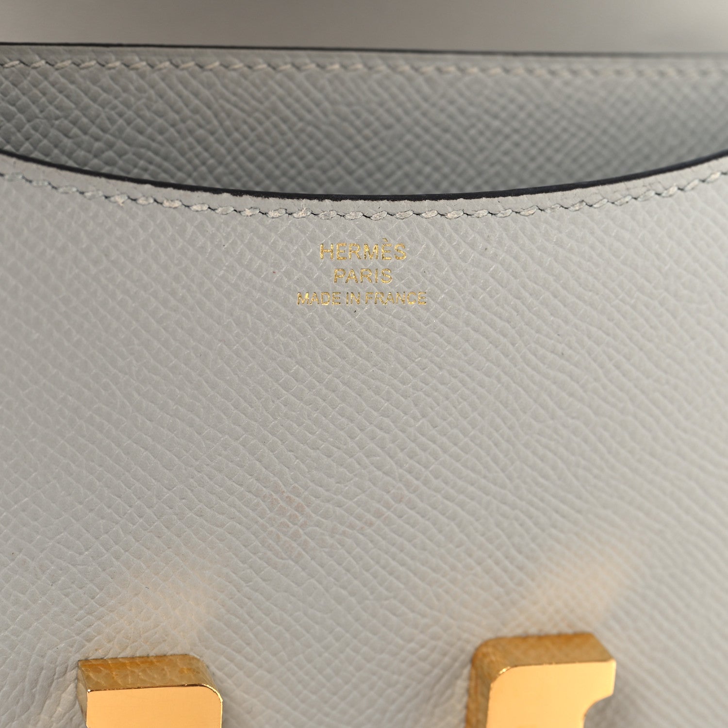 エルメス  ミニコンスタンス 18 Bleu Glacier エプソン ゴールド金具 HERMES MINI CONSTANCE 18 BLEU GLACIER EPSOM GOLD HARDWARE