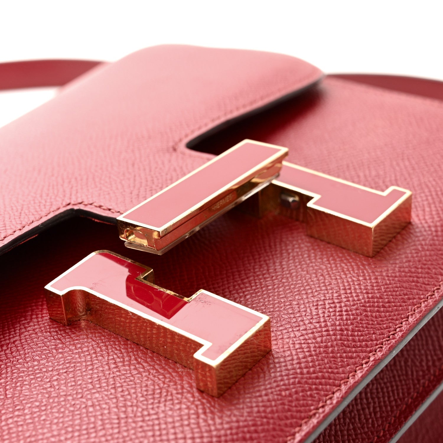 エルメス コンスタンス 24 Rouge Grenat エプソン ゴールド金具 HERMES CONSTANCE 24 ROUGE GRENAT EPSOM GOLD HARDWARE