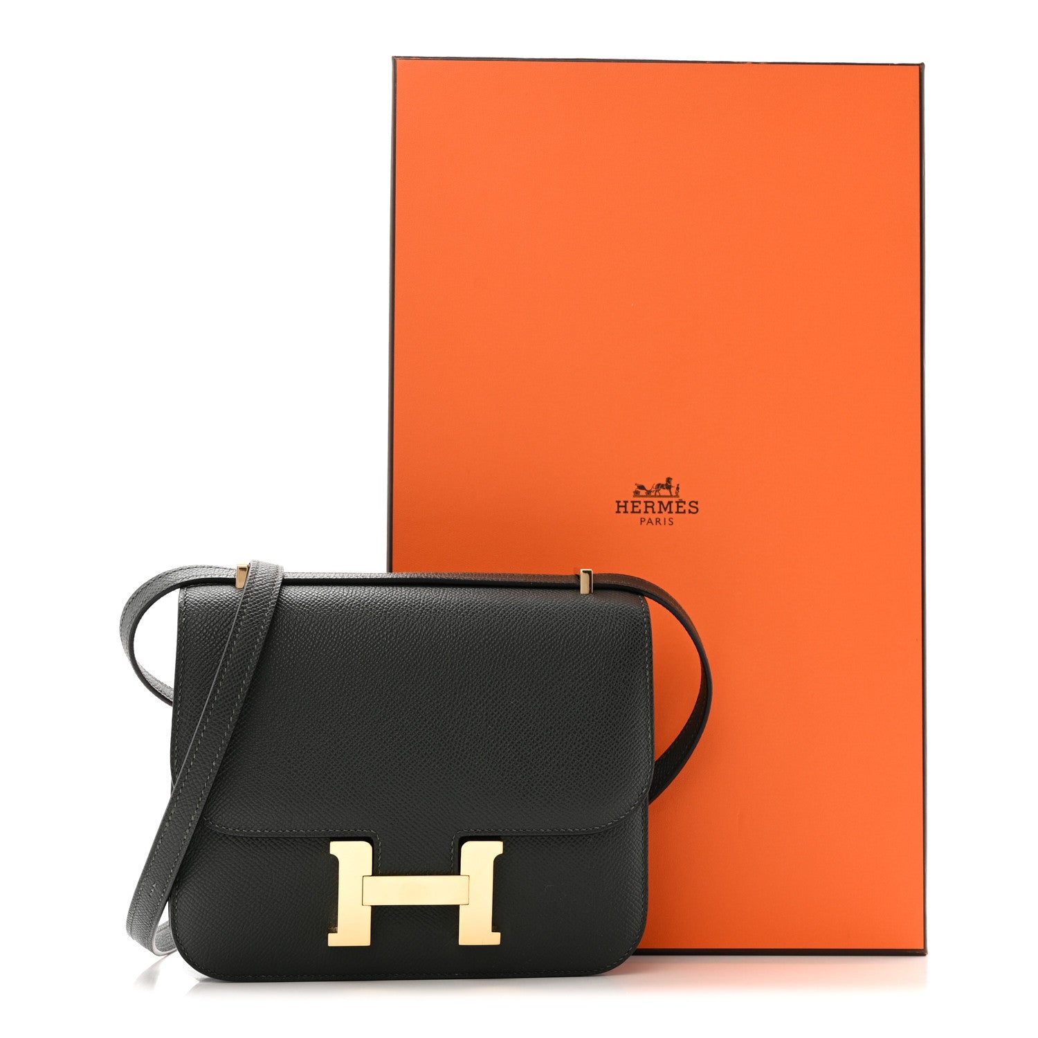 エルメス  ミニコンスタンス 18 Vert Fonce エプソン ゴールド金具 HERMES MINI CONSTANCE 18 VERT FONCE EPSOM GOLD HARDWARE