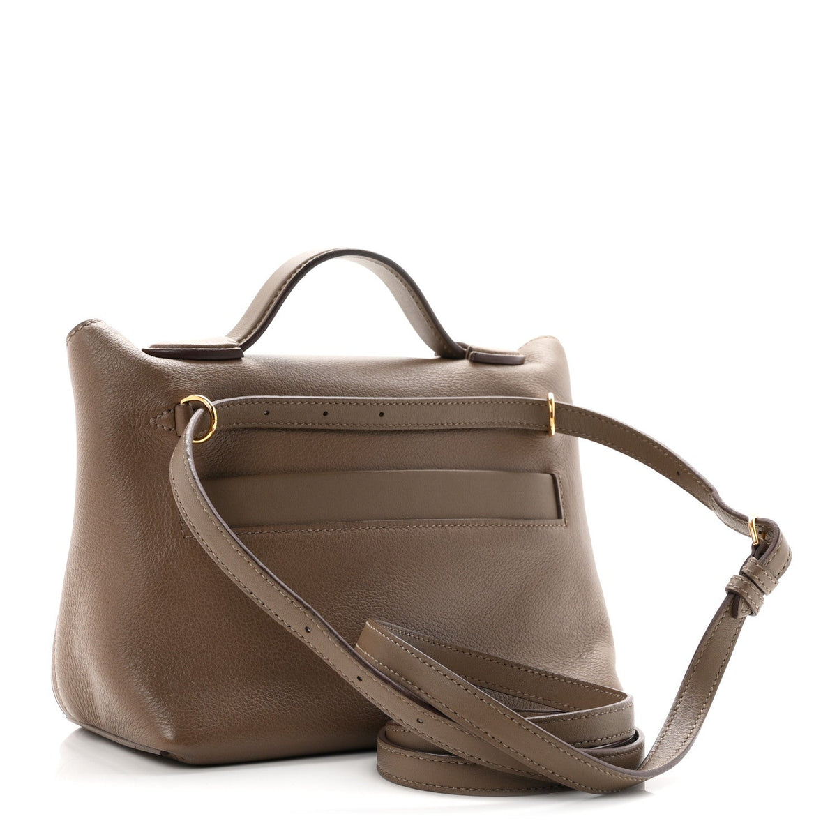 エルメス 24/24 ミニヴァンキャトル 21 Etoupe エバーカラー / スイフト ゴールド金具 HERMES 24/24 21 ETOUPE EVERCOLOR / SWIFT GOLD HARDWARE
