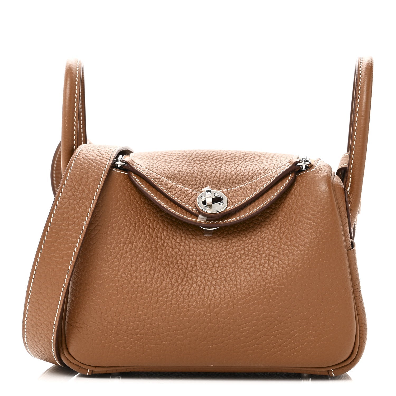 エルメス リンディ 20 Gold トリヨンクレマンス シルバー金具 HERMES LINDY 20 GOLD TAURILLON CLEMENCE SILVER HARDWARE
