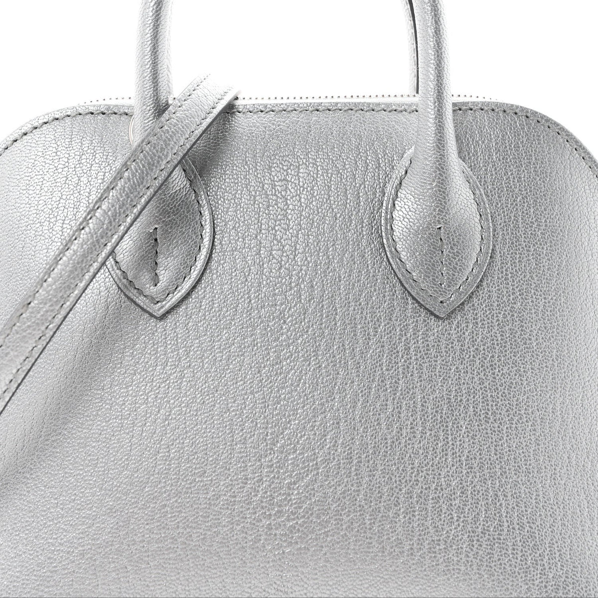 エルメス ミニボリード 1923 Argent シェーブル シルバー金具 HERMES MINI BOLIDE 1923 ARGENT CHEVRE SILVER HARDWARE