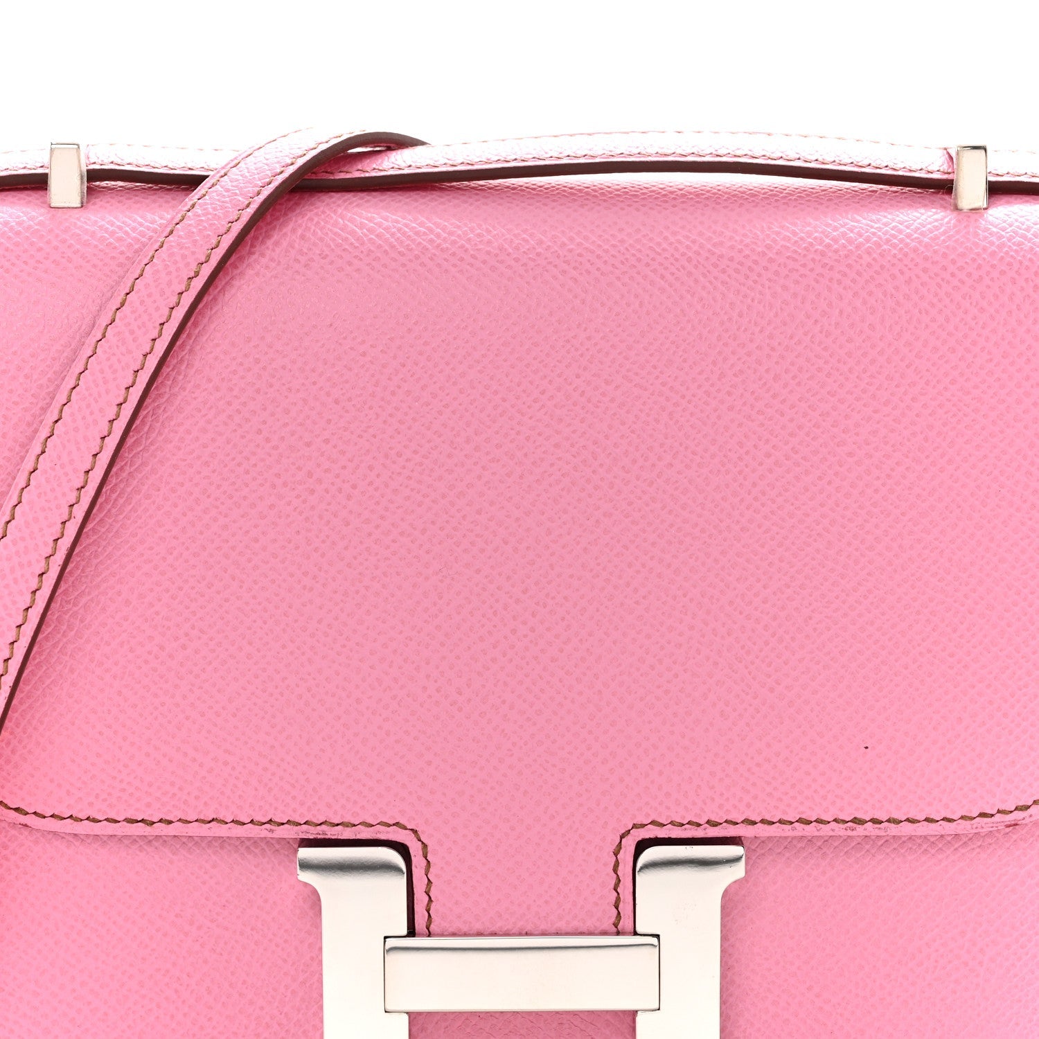 エルメス  ミニコンスタンス 18 Bubblegum Pink エプソン シルバー金具 HERMES MINI CONSTANCE 18 BUBBLEGUM PINK EPSOM SILVER HARDWARE
