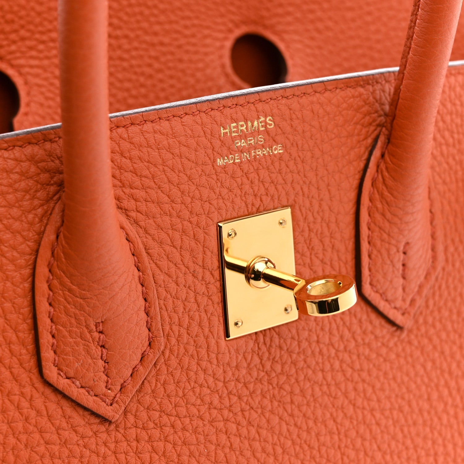 エルメス バーキン 25 Terre Battue トゴ ゴールド金具 HERMES BIRKIN 25 TERRE BATTUE TOGO GOLD HARDWARE
