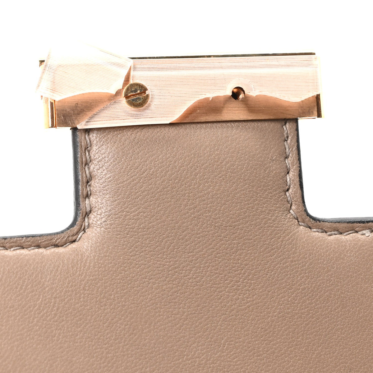 エルメス コンスタンス 24 Gris Asphalte エプソン ゴールド金具 HERMES CONSTANCE 24 GRIS ASPHALTE EPSOM GOLD HARDWARE