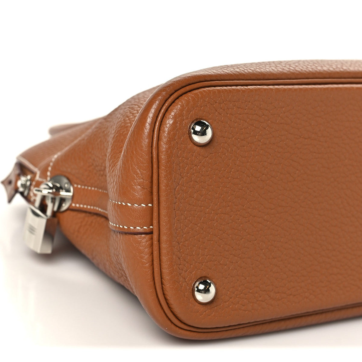 Hermès Bolide 31 Gold Taurillon Clemence Silver Hardware