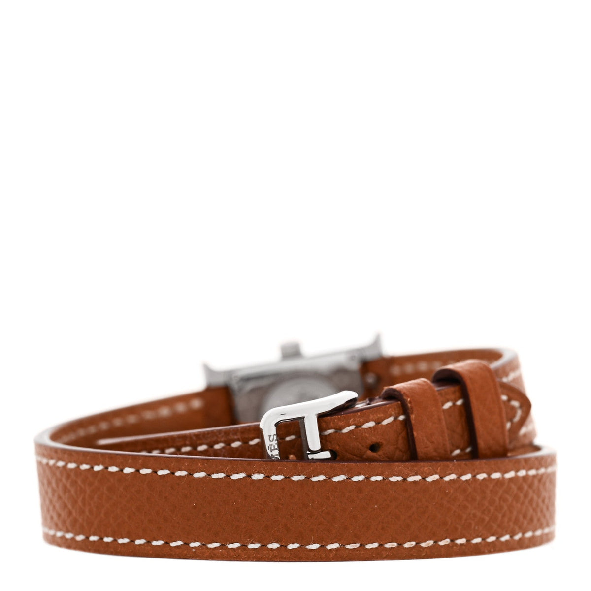 エルメス Hウォッチ クォーツ 2mm ステンレス Gold エプソン HERMES HEURE H QUARTZ WATCH 2MM STAINLESS STEEL GOLD EPSOM